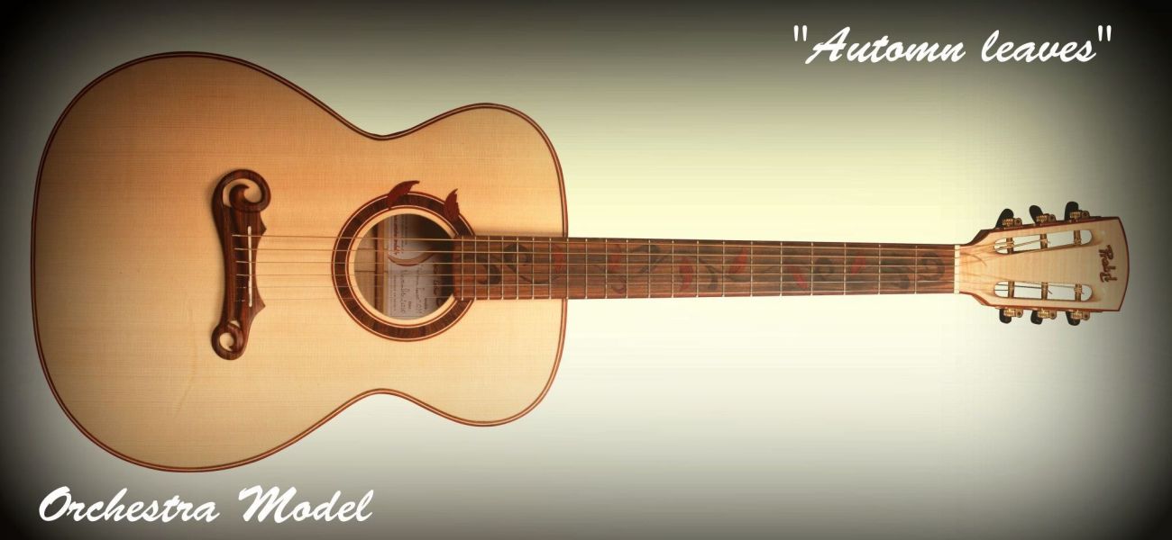 Guitares: Modèles Folk “Flat Top” - Antoine Prabel artisan luthier